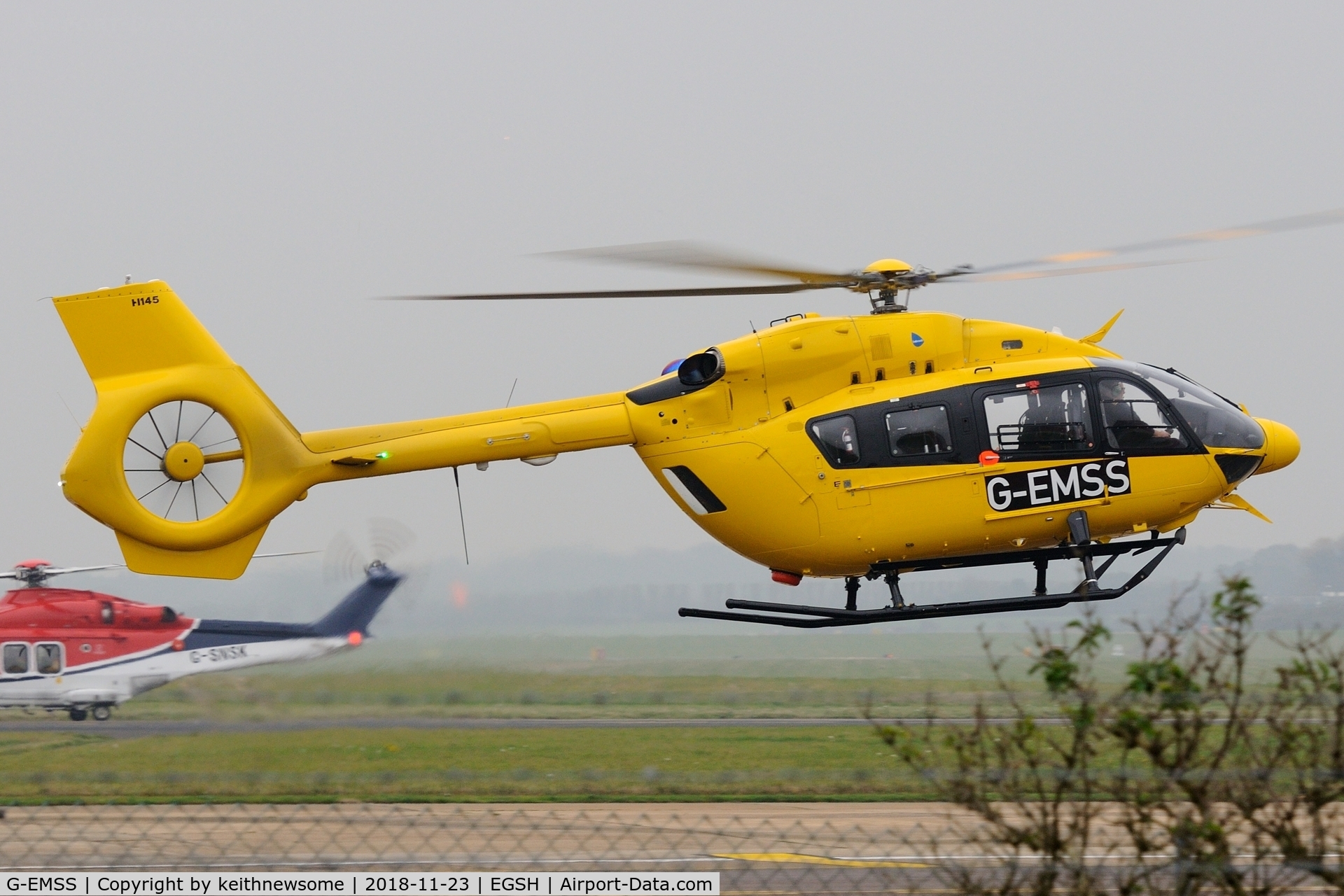 G-EMSS, 2018 Airbus Helicopters EC-145T-2 (BK-117D-2) C/N 20217, First Visit.