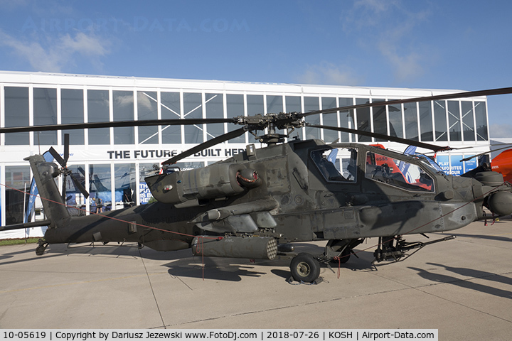 10-05619, 2010 Boeing AH-64D Apache C/N PVD619, AH-64D Longbow 10-05619