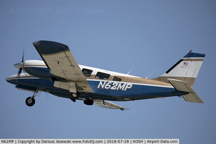N62MP, Piper PA-34-200T C/N 34-7970437, Piper PA-34-200T Seneca II  C/N 34-7970437, N62MP