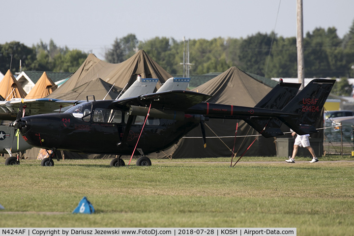 N424AF, 1967 Cessna O-2A Super Skymaster C/N 337M-0130, Cessna O-2A Super Skymaster  C/N 337M-0130, N424AF