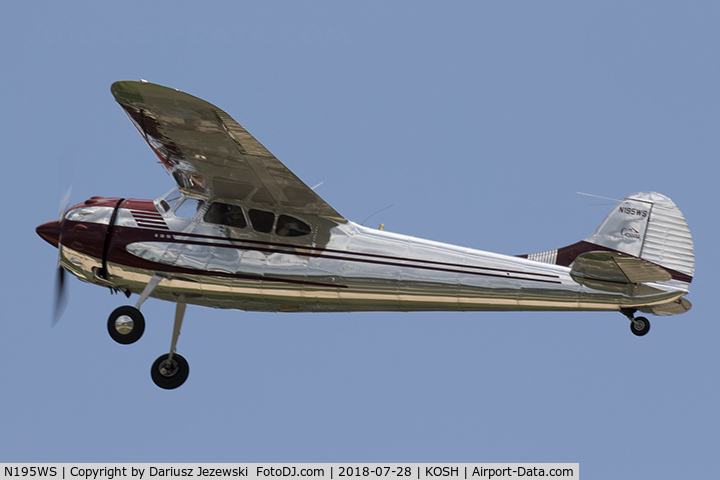 N195WS, 1952 Cessna 195B Businessliner C/N 7908, Cessna 195B  C/N 7908, N195WS