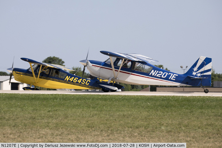 N1207E, 1977 Bellanca 8KCAB Decathlon C/N 323-77, Bellanca 8KCAB Super Decathlon  C/N 323-77, N1207E