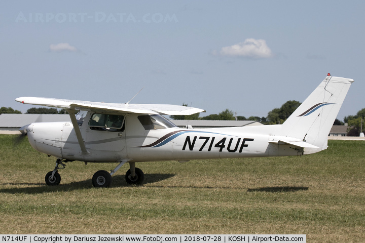 N714UF, 1977 Cessna 152 C/N 15279438, Cessna 152  C/N 15279438, N714UF