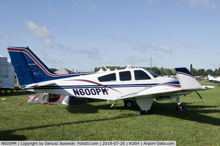 N600PM, 1977 Beech 95-B55 (T42A) Baron C/N TC-2082, Beech 95-B55 Baron  C/N TC-2082, N600PM