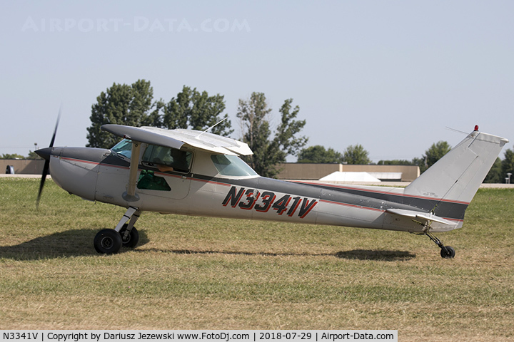 N3341V, 1974 Cessna 150M C/N 15076467, Cessna 150M  C/N 15076467, N3341V
