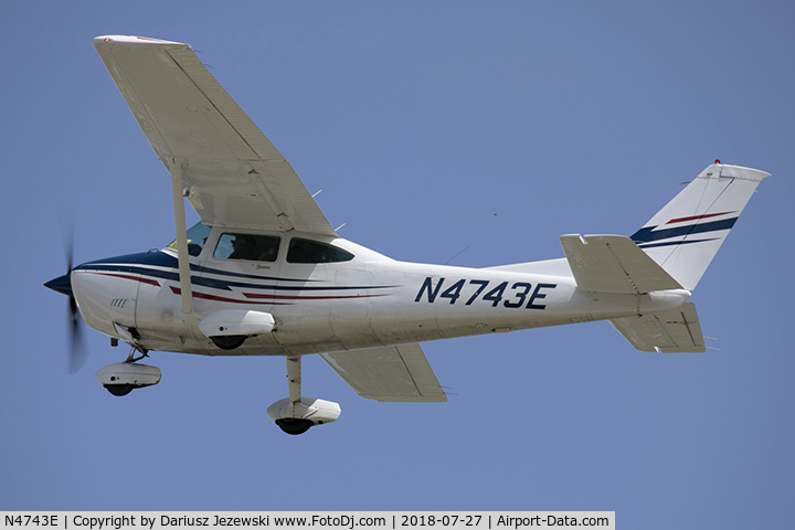 N4743E, 1982 Cessna 182R Skylane C/N 18268265, Cessna 182R Skylane  C/N 18268265, N4743E