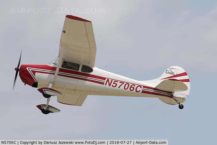 N5706C, 1950 Cessna 170A C/N 19660, Cessna 170A  C/N 19660, N5706C