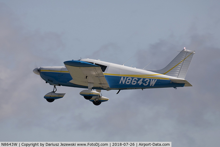 N8643W, 1963 Piper PA-28-235 C/N 28-10150, Piper PA-28-235 Pathfinder  C/N 28-10150, N8643W