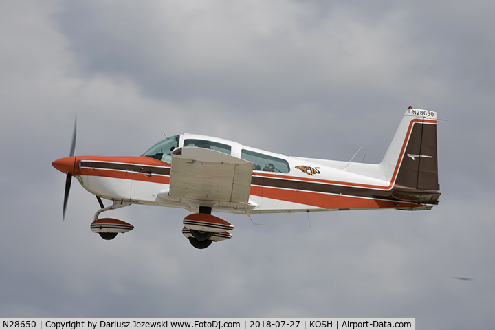 N28650, 1978 Grumman American AA-5B Tiger C/N AA5B0723, American Aviation AA-5B Tiger  C/N AA5B0723, N28650