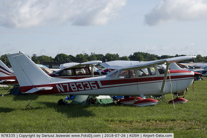 N78335, 1968 Cessna 172K Skyhawk C/N 17257570, Cessna 172K Skyhawk  C/N 17257570, N78335