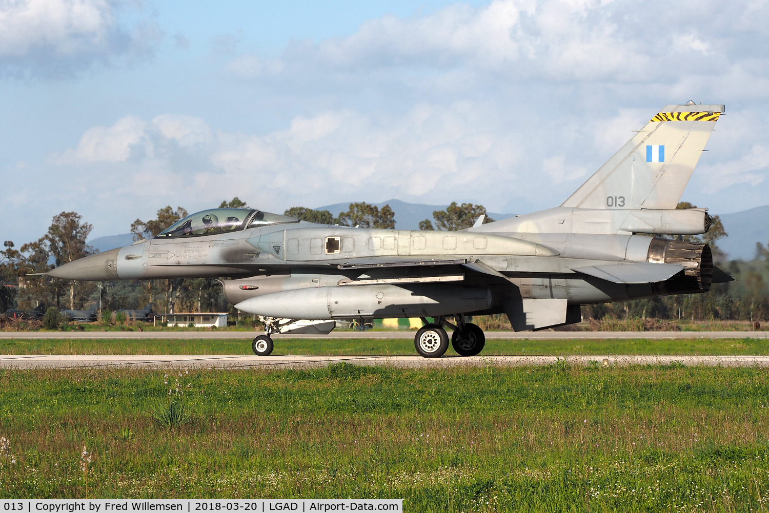013, Lockheed Martin F-16C Fighting Falcon C/N WJ-13, 