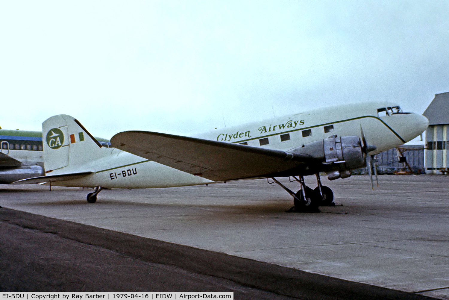 EI-BDU, 1942 Douglas C-47 Dakota 4 C/N 9043, EI-BDU   Douglas DC-3C-47-DL [9043] (Clyden Airways) Dublin~EI 16/04/1979