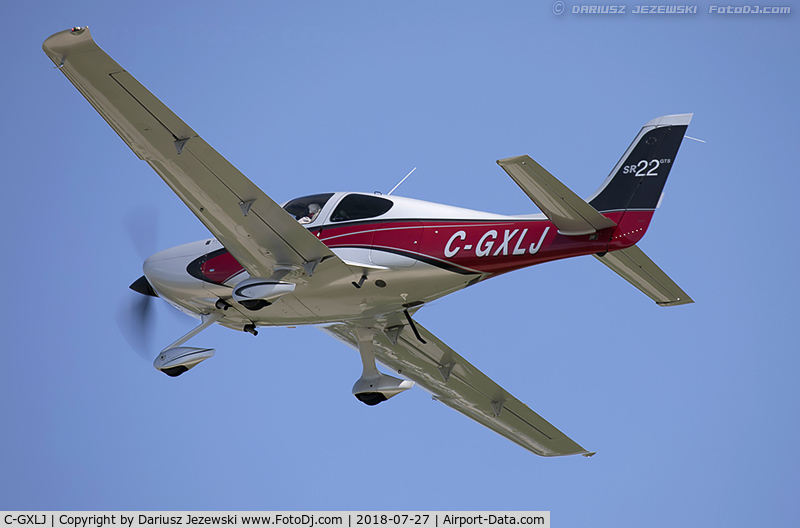 C-GXLJ, 2012 Cirrus SR22 GTS C/N 3854, Cirrus SR22 GTS  C/N 3854, C-GXLJ