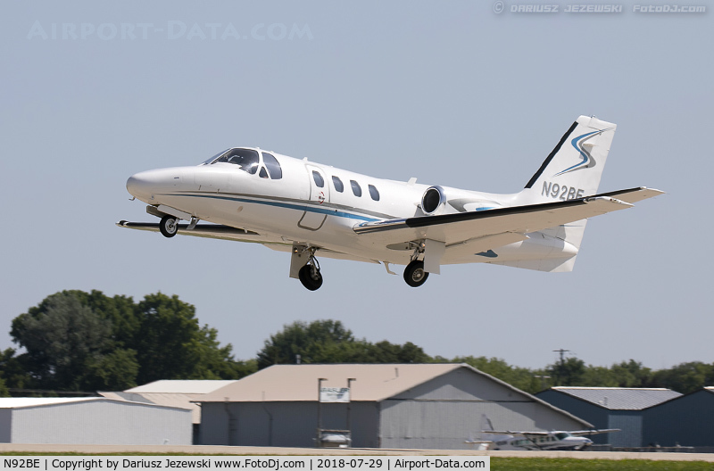 N92BE, 1980 Cessna 501 Citation I SP C/N 501-0098, Cessna 501 Citation I/SP  C/N 5010098, N92BE