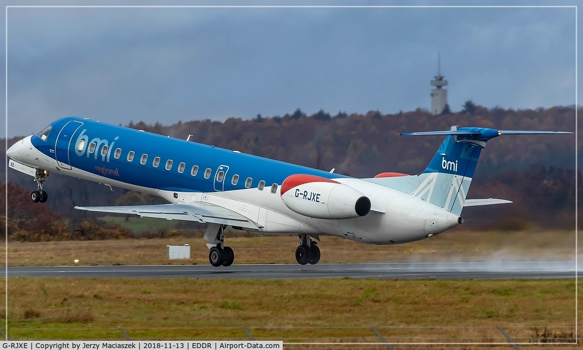 G-RJXE, 2000 Embraer EMB-145EP (ERJ-145EP) C/N 145245, Embraer EMB-145EP