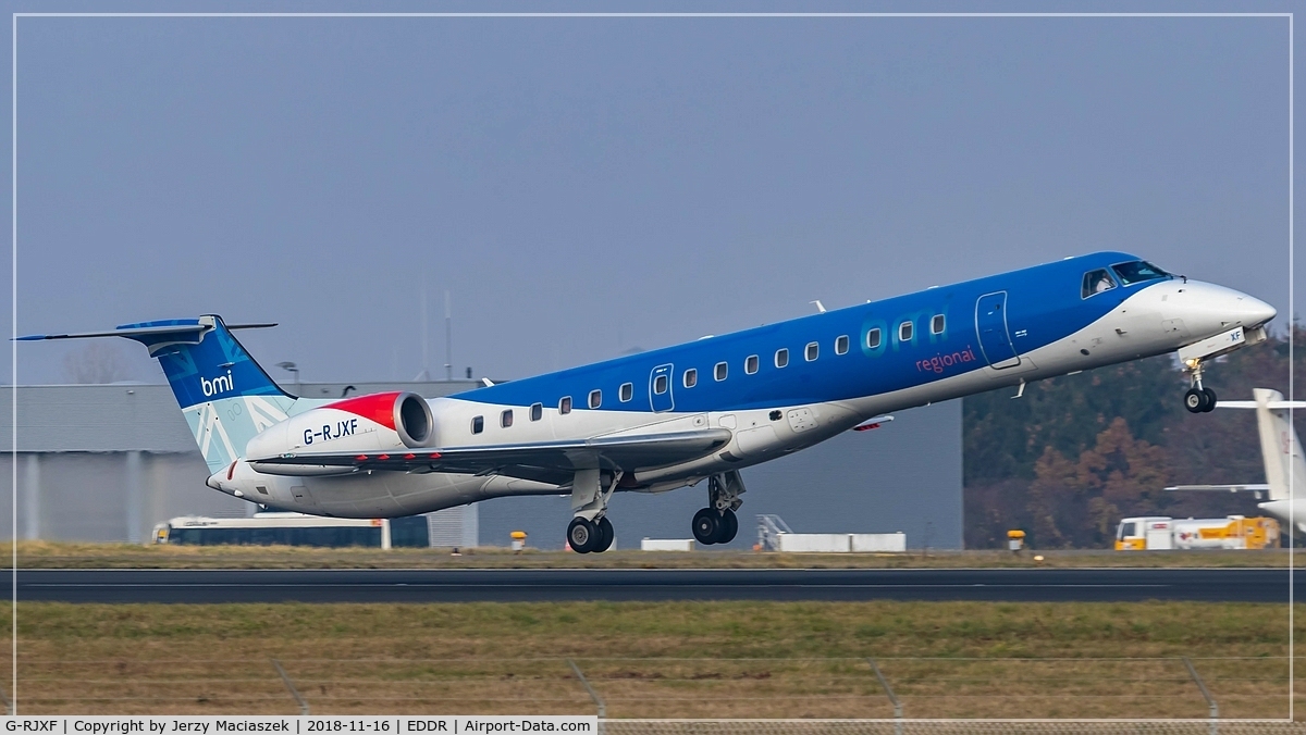 G-RJXF, 2000 Embraer EMB-145EP (ERJ-145EP) C/N 145280, Embraer EMB-145EP (ERJ-145EP)