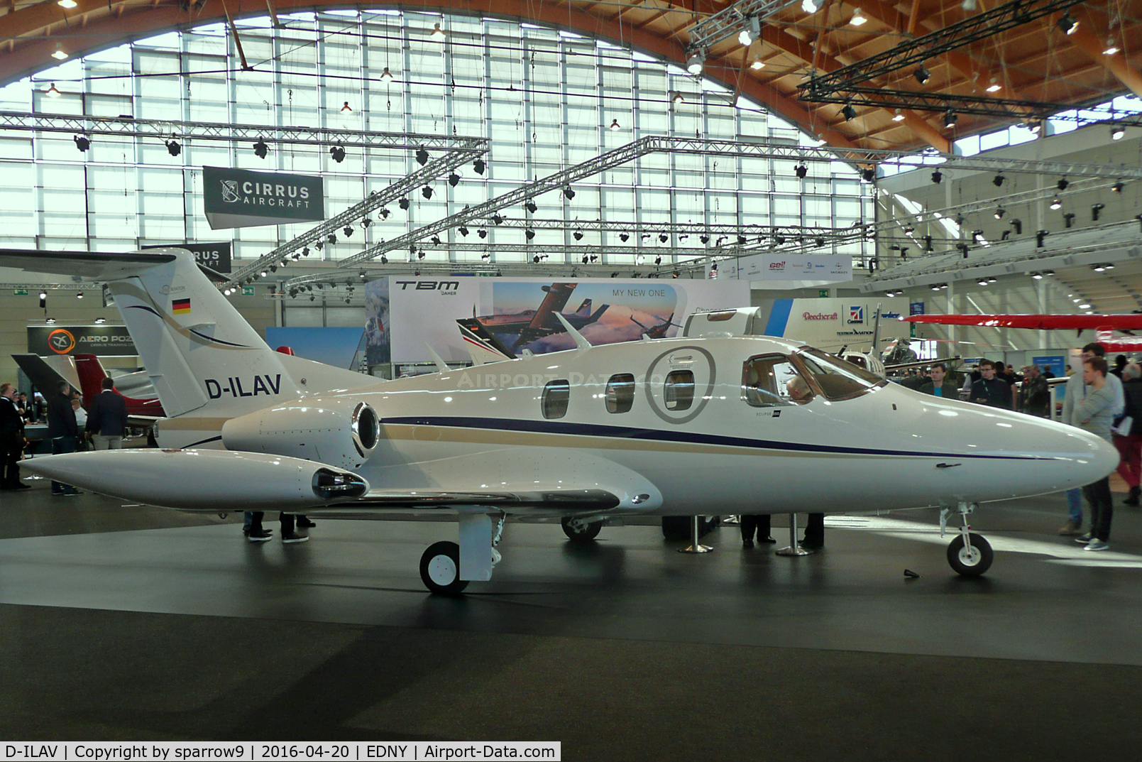 D-ILAV, 2015 Eclipse Aviation Corp EA500 C/N 550-1004, AERO Friedrichshafen/GER