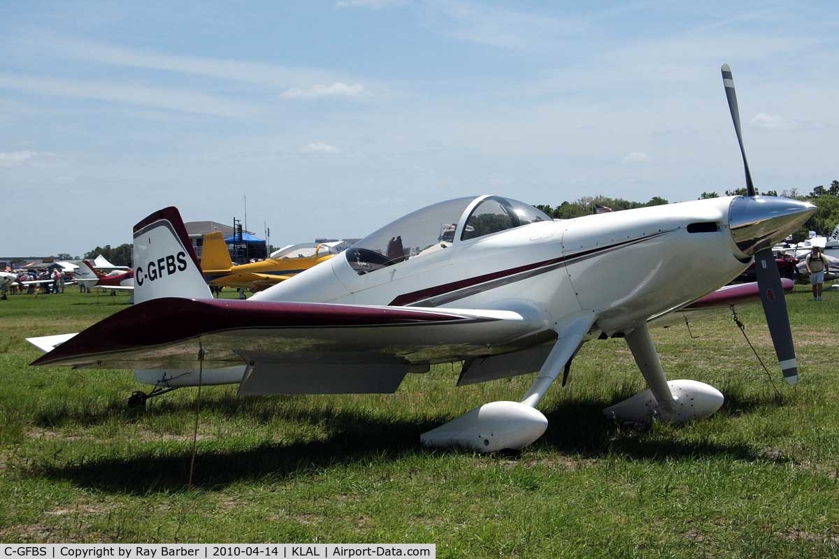 C-GFBS, 1999 Harmon Rocket II C/N 161, C-GFBS   Harmon Rocket II [161] Lakeland-Linder~N 14/04/2010