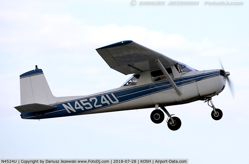 N4524U, 1964 Cessna 150D C/N 15060524, Cessna 150D  C/N 15060524, N4524U
