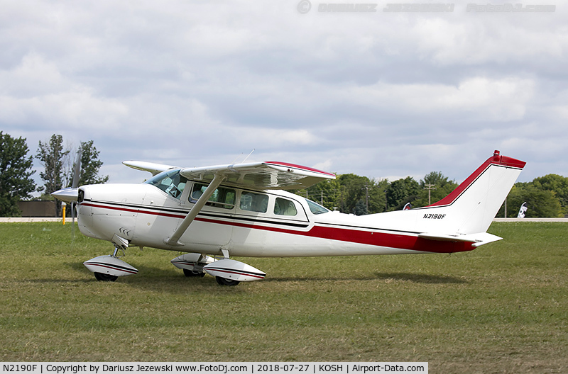 N2190F, 1965 Cessna U206 Super Skywagon C/N U206-0390, Cessna U206 Super Skywagon  C/N U206-0390, N2190F