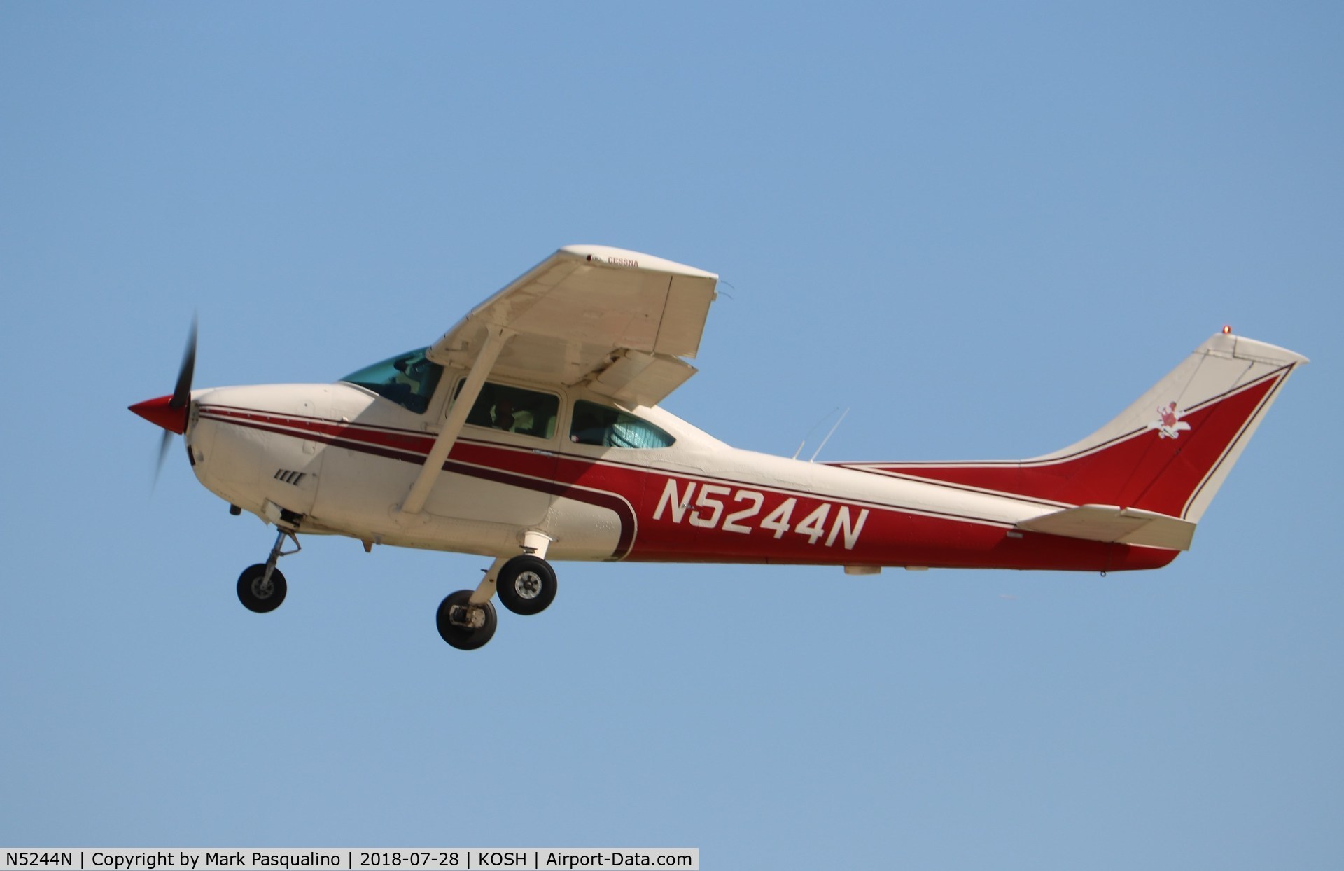 N5244N, 1980 Cessna 182Q Skylane C/N 18267594, Cessna 182Q