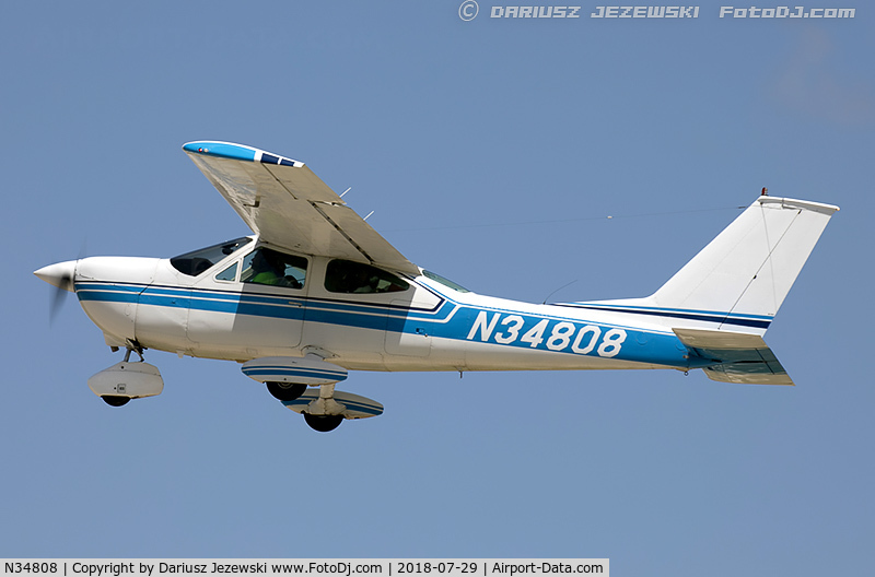 N34808, 1973 Cessna 177B Cardinal C/N 17702016, Cessna 177B Cardinal  C/N 17702016, N34808