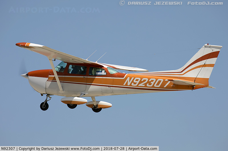 N92307, 1973 Cessna 172M C/N 17261558, Cessna 172M Skyhawk  C/N 17261558, N92307