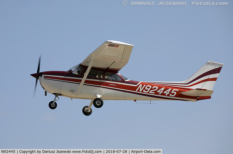 N92445, 1973 Cessna 172M C/N 17261575, Cessna 172M Skyhawk  C/N 17261575, N92445