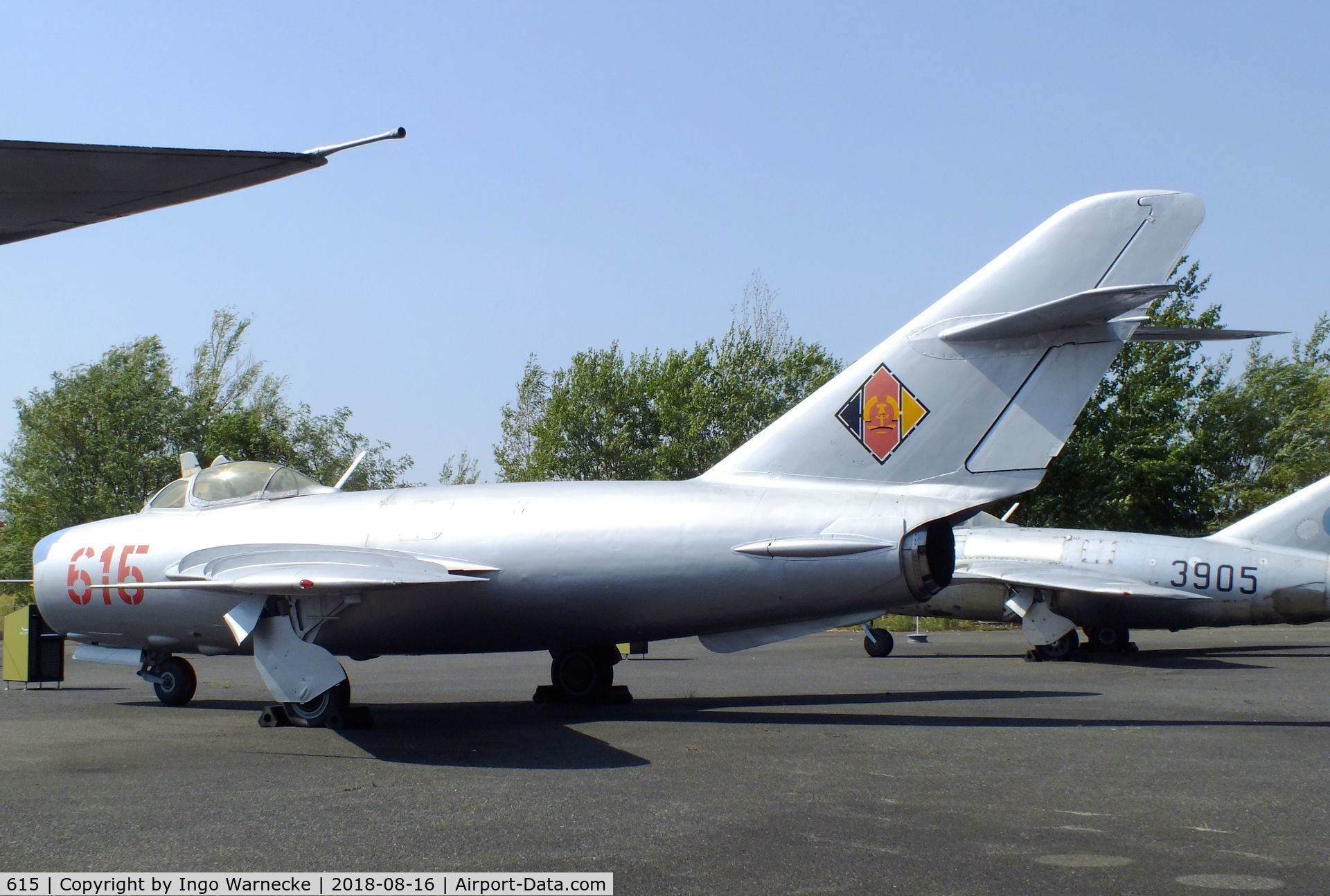 615, PZL-Mielec Lim-5P C/N 1D0208, PZL-Mielec Lim-5P (MiG-17PF) FRESCO-D at the Luftwaffenmuseum (German Air Force museum), Berlin-Gatow