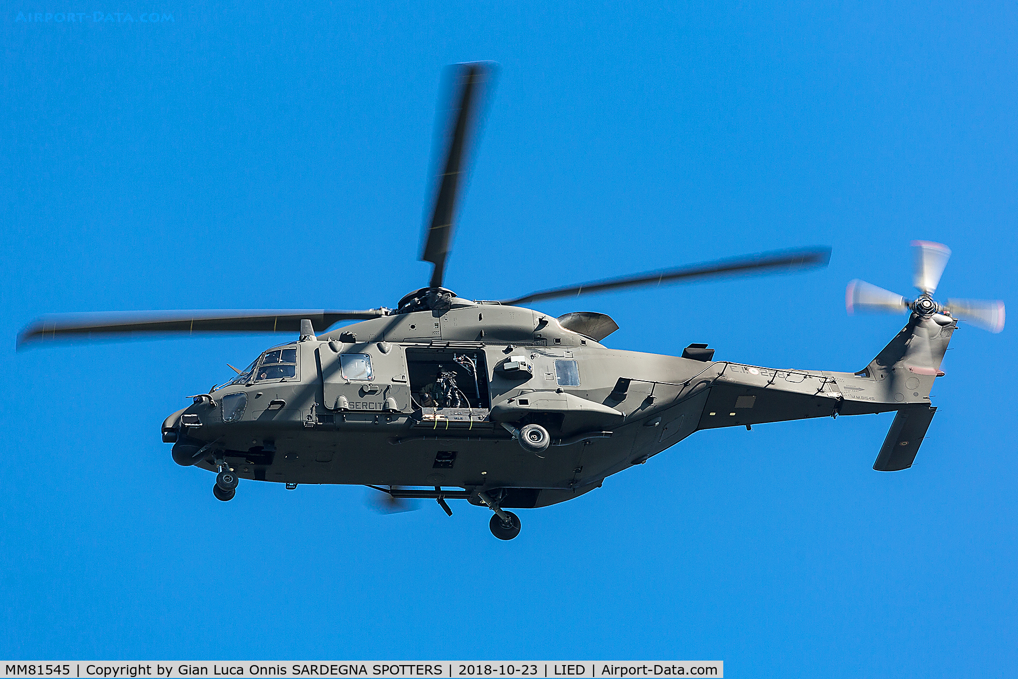 MM81545, NHI UH-90A C/N 1210/GITA29, landing 35r