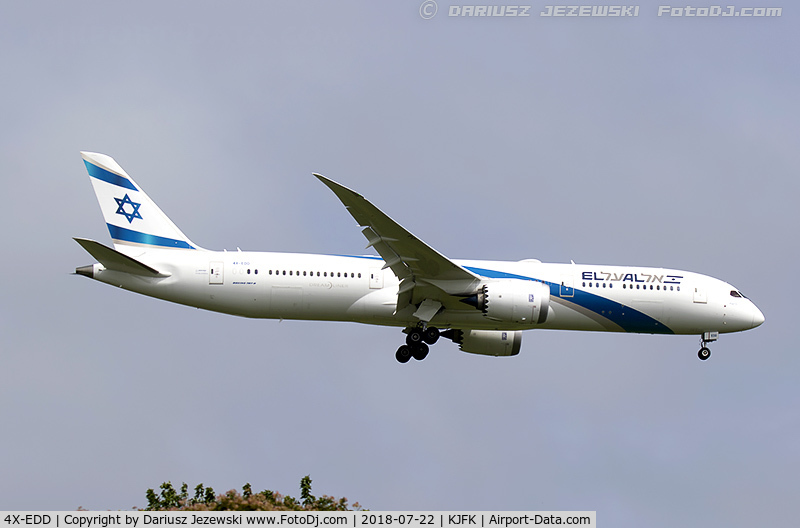 4X-EDD, 2018 Boeing 787-9 Dreamliner C/N 63392, Boeing 787-9 Dreamliner - El Al Israel Airlines  C/N 63392, 4X-EDD