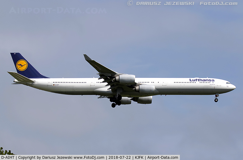 D-AIHT, 2008 Airbus A340-642 C/N 846, Airbus A340-642 - Lufthansa  C/N 846, D-AIHT