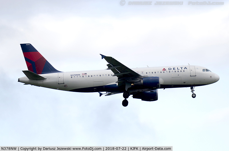 N378NW, 2003 Airbus A320-211 C/N 2092, Airbus A320-212 - Delta Air Lines  C/N 2092, N378NW
