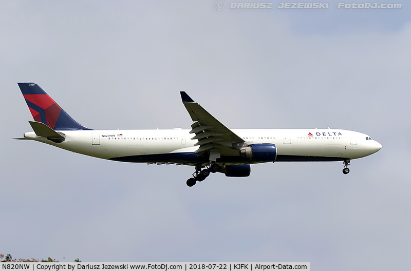 N820NW, 2007 Airbus A330-323 C/N 0859, Airbus A330-323 - Delta Air Lines  C/N 859, N820NW