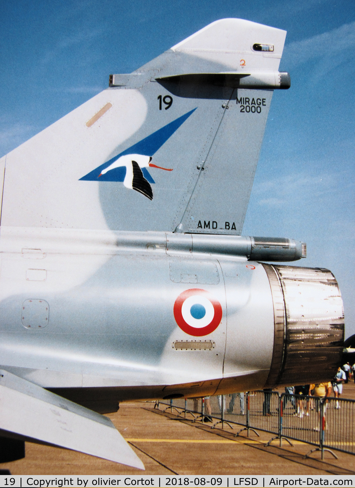 19, Dassault Mirage 2000C C/N 50, First assignement : EC 1/2 