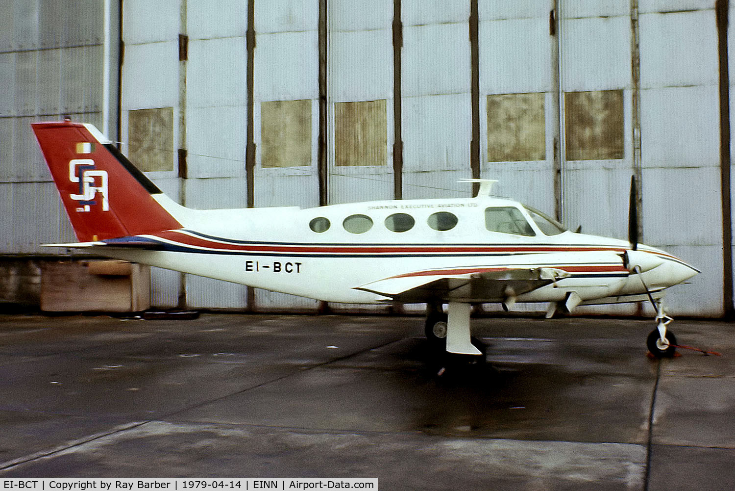 EI-BCT, 1967 Cessna 411A C/N 411A-0274, EI-BCT   Cessna 411A [411A-0274] (Shannon Executive Aviation Ltd) Shannon~EI 14/04/1979