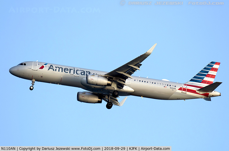 N110AN, 2014 Airbus A321-231 C/N 5975, Airbus A321-231 - American Airlines  C/N 5975, N110AN