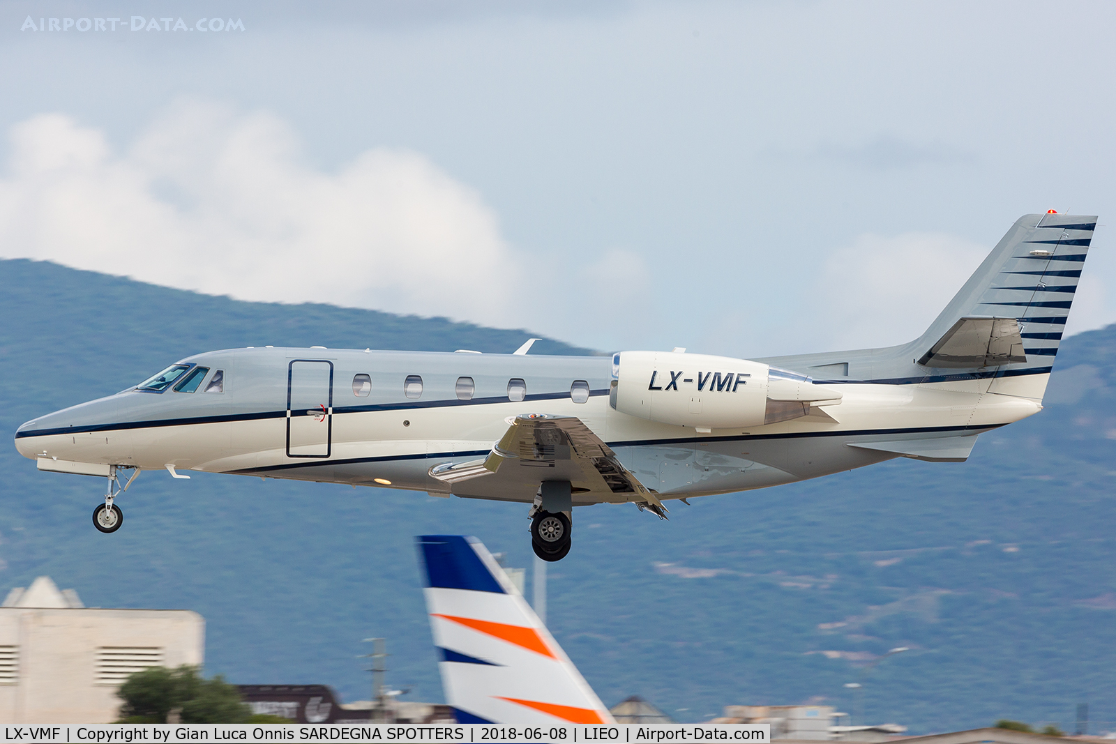 LX-VMF, 2002 Cessna 560XL Citation C/N 560-5258, LANDING 23L