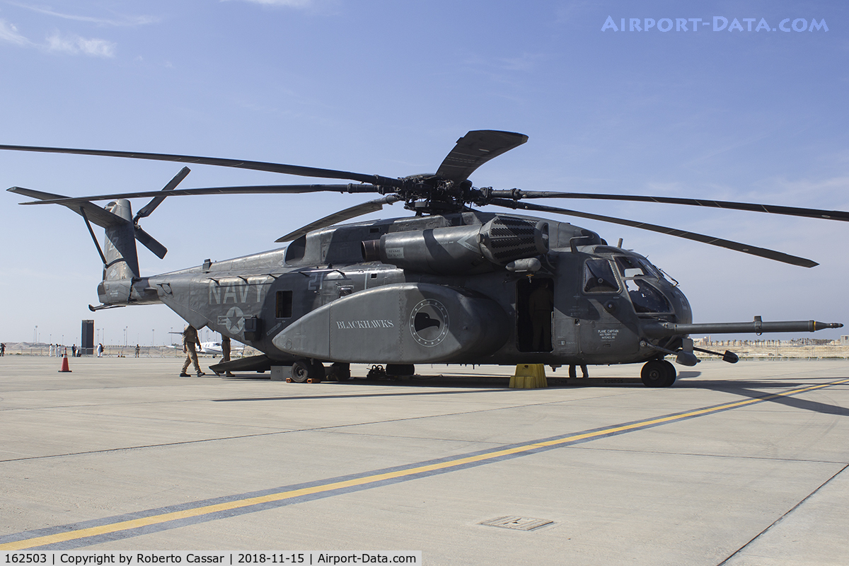 162503, Sikorsky MH-53E Sea Dragon C/N 65-515, BIAS 2018 - SAKHIR AIRBASE OBKH