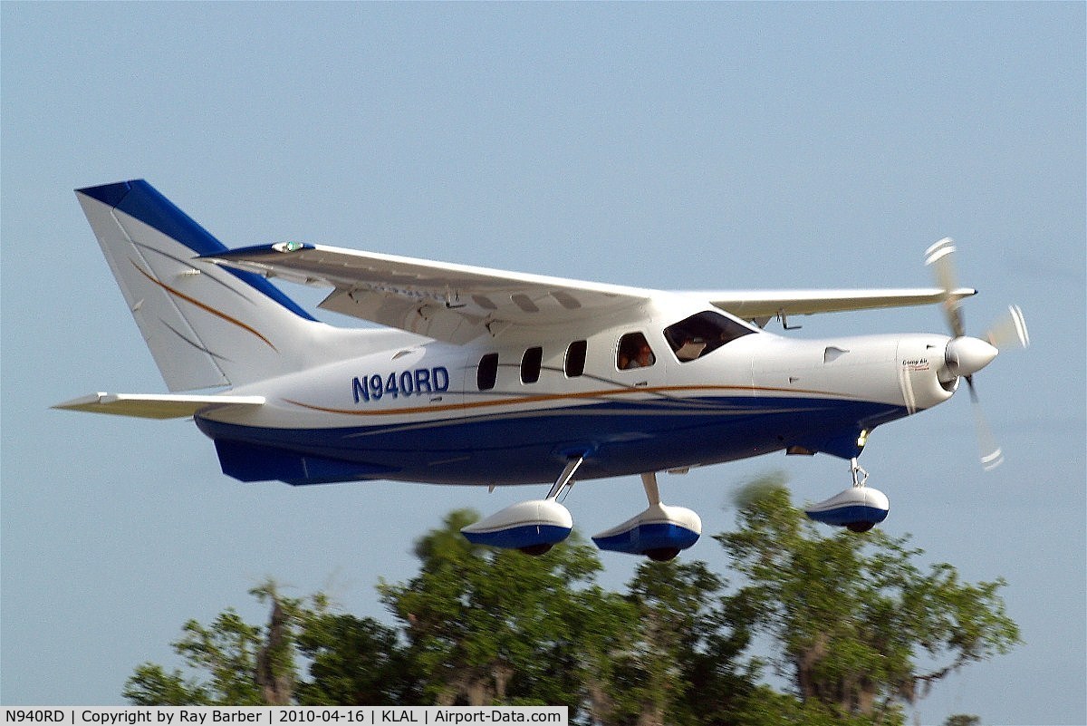 N940RD, 2008 X Nine Llc CA-9 C/N 0805901, N940RD   Aerocomp Comp Air 9 [0805901] Lakeland-Linder~N 16/04/2010