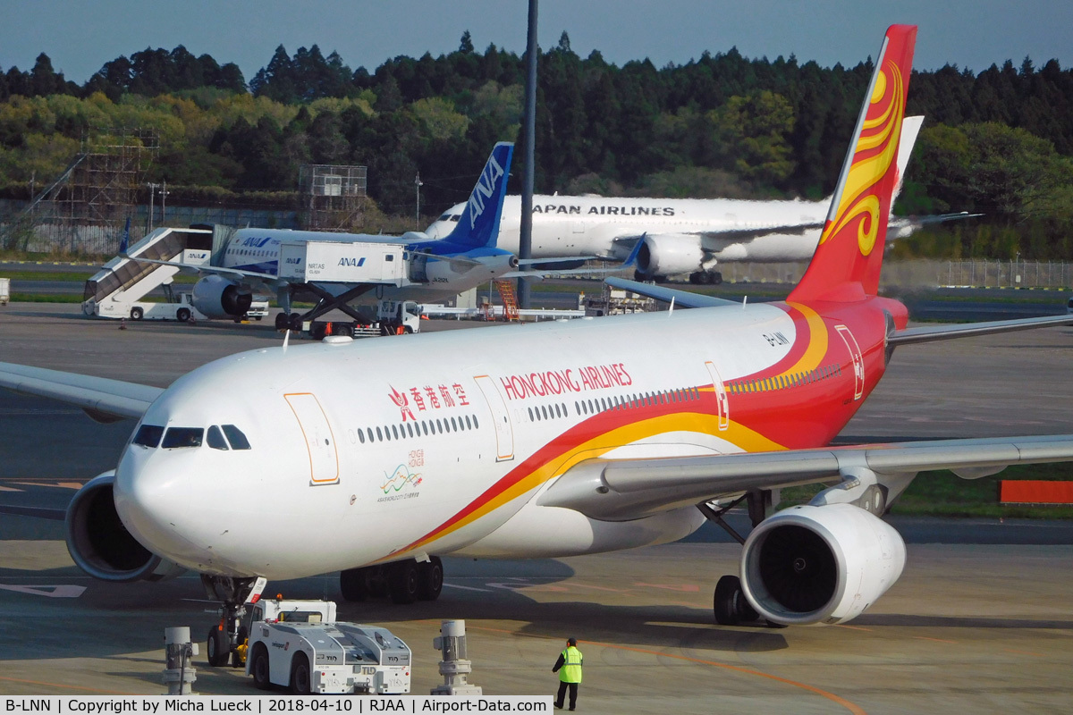 B-LNN, 2012 Airbus A330-343X C/N 1369, At Narita