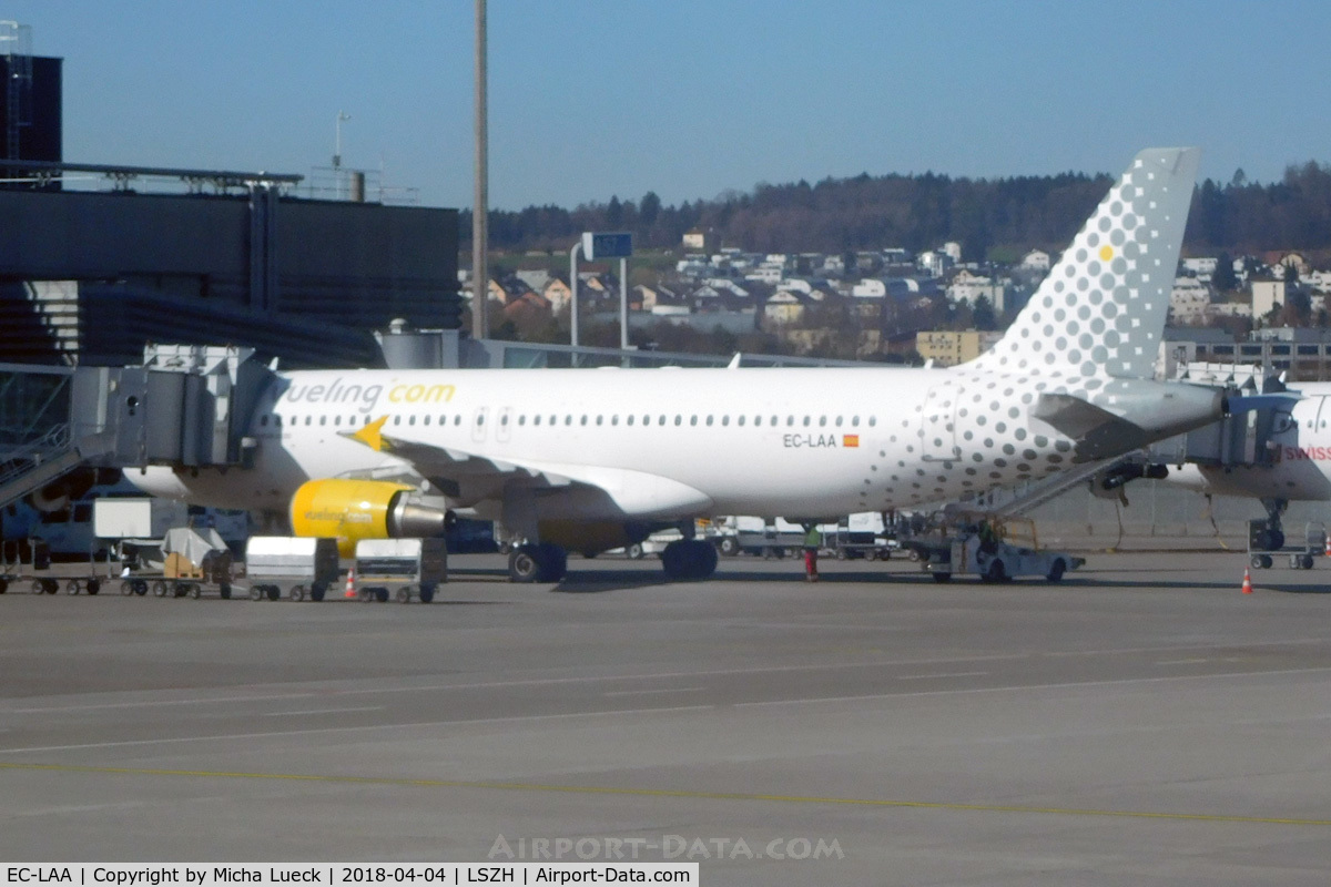 EC-LAA, 2006 Airbus A320-214 C/N 2678, At Zurich