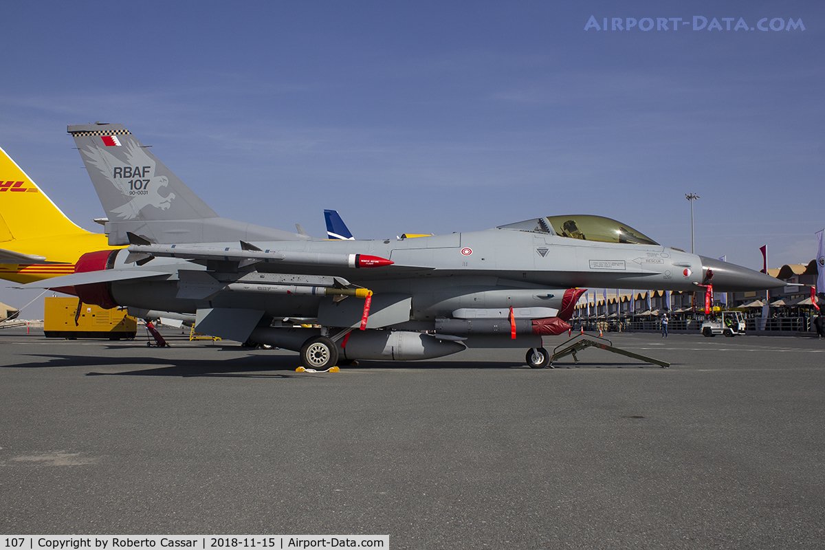 107, 1990 Lockheed Martin F-16C Fighting Falcon C/N AC-4, BIAS 2018 - SAKHIR AIRBASE OBKH