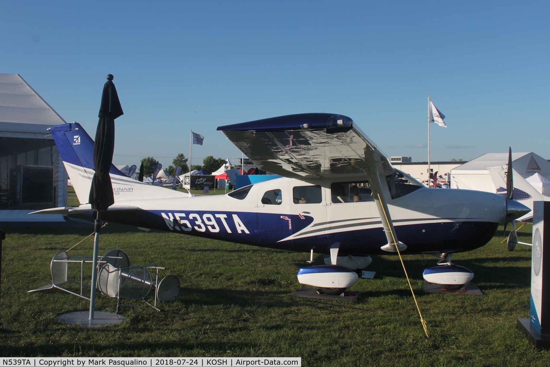 N539TA, 2018 Cessna T206H Turbo Stationair C/N T20609539, Cessna T206H