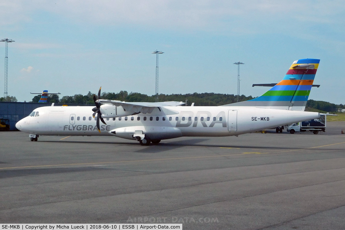 SE-MKB, 2015 ATR 72-212A C/N 1308, At Bromma