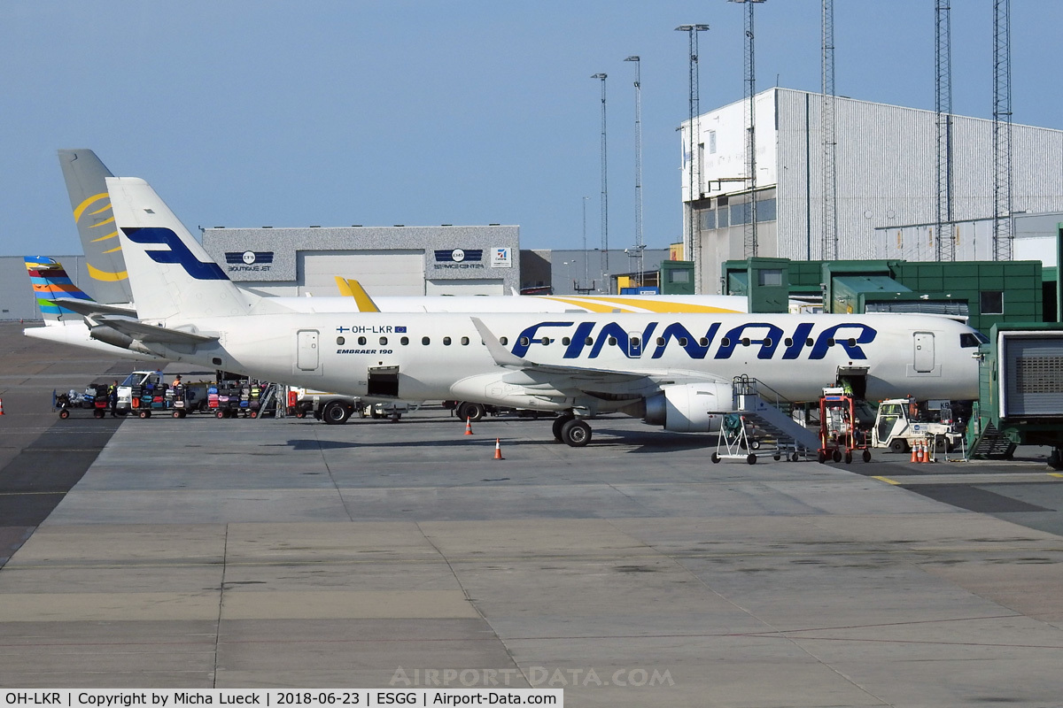 OH-LKR, 2011 Embraer 190LR (ERJ-190-100LR) C/N 19000436, At Gothenburg