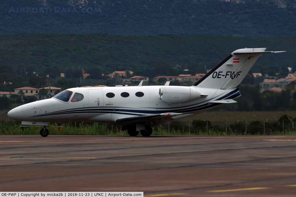 OE-FWF, 2007 Cessna 510 Citation Mustang Citation Mustang C/N 510-0048, Taxiing
