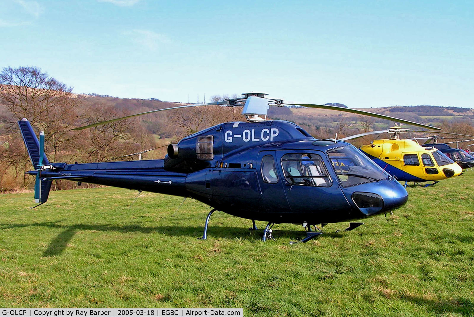 G-OLCP, 1994 Eurocopter AS-355N Ecureuil 2 C/N 5580, G-OLCP   Eurocopter AS.355N Ecureuil II [5580] (Charterstyle Ltd) Cheltenham Racecourse~G 18/03/2005
