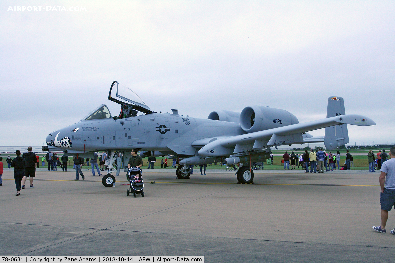 78-0631, 1978 Fairchild Republic A-10C Thunderbolt II C/N A10-0251, At the 2018 Alliance Airshow - Fort Worth, Texas