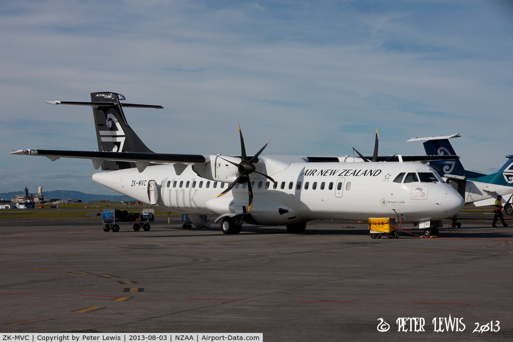 ZK-MVC, 2013 ATR 72-600 C/N 1084, Mount Cook Airline Ltd., Christchurch